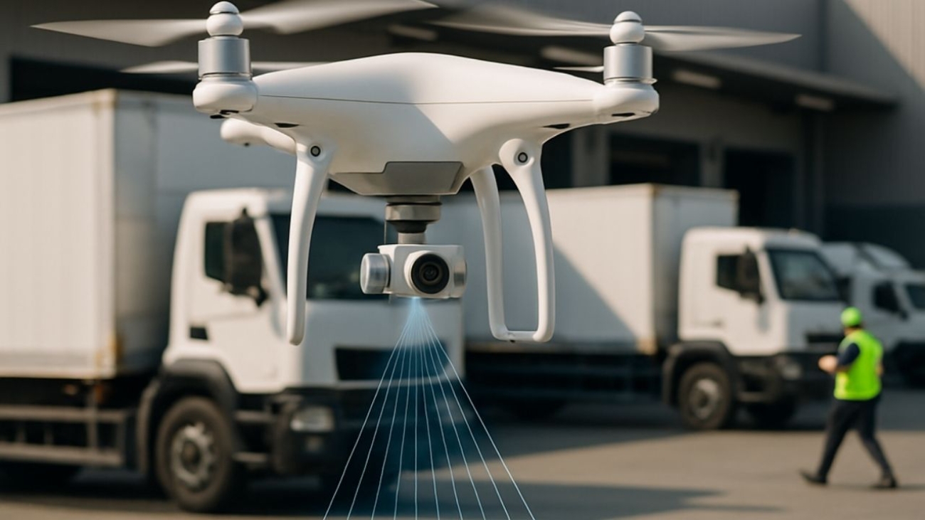 Pomiary dronem dla firm logistycznych – hale, magazyny, budownictwo kubaturowe